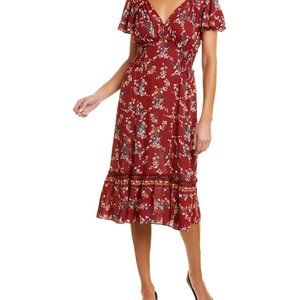 Max Studio Casual Maxi Dress Ruffled | Like New | Size XS